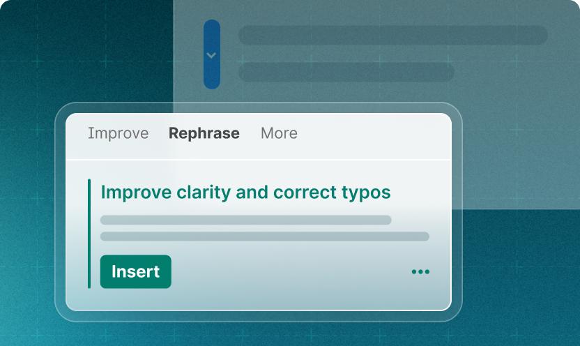Grammarly official paragraph rewriting example