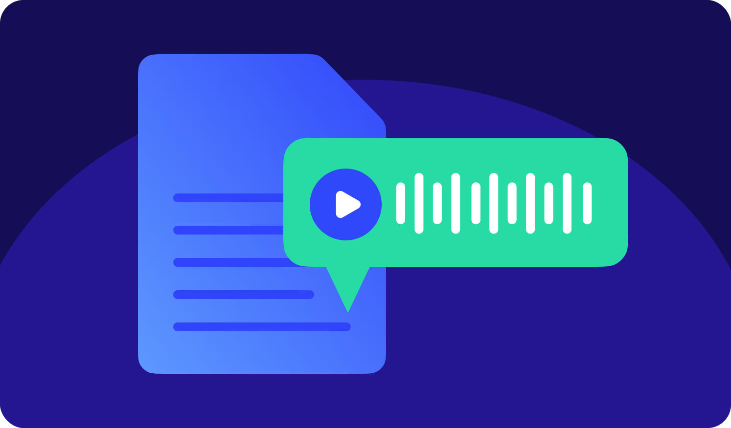 Speechify official text-to-speech illustration; converted from its published SVG