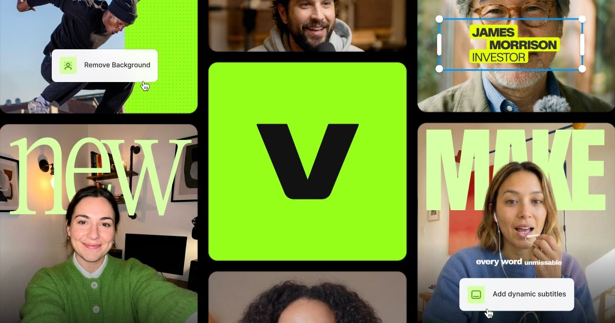 VEED official preview of video editing and subtitle tools