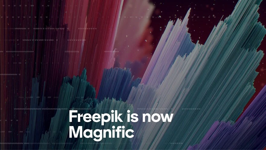Magnific 官方 Freepik 品牌更名图