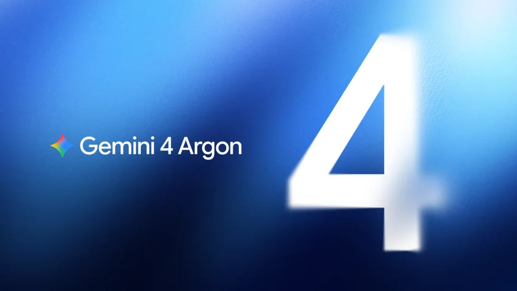 Gemini 4 Argon:把事情做完,才是我想看的升级