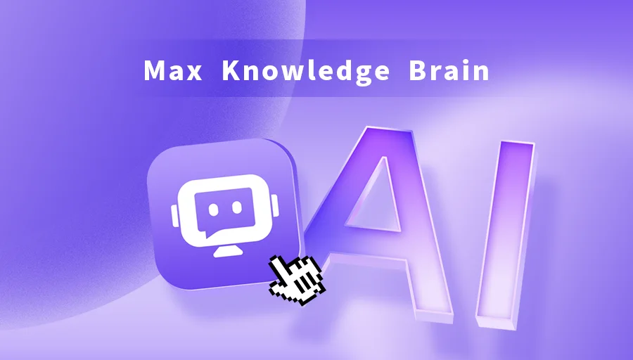 MaxKB official product artwork from its website; an illustration of the platform, not a screenshot of a deployed instance